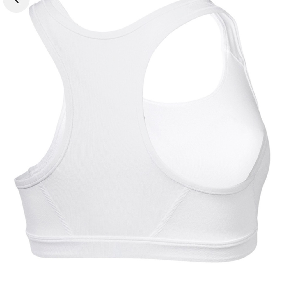 Puma Women’s Sports Bra in White - Picture 6 of 8